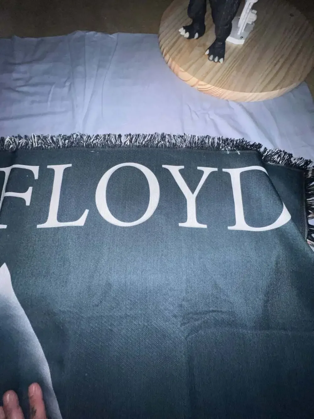 Pink Floyd The Dark Side Of The Moon Woven Throw Blanket
